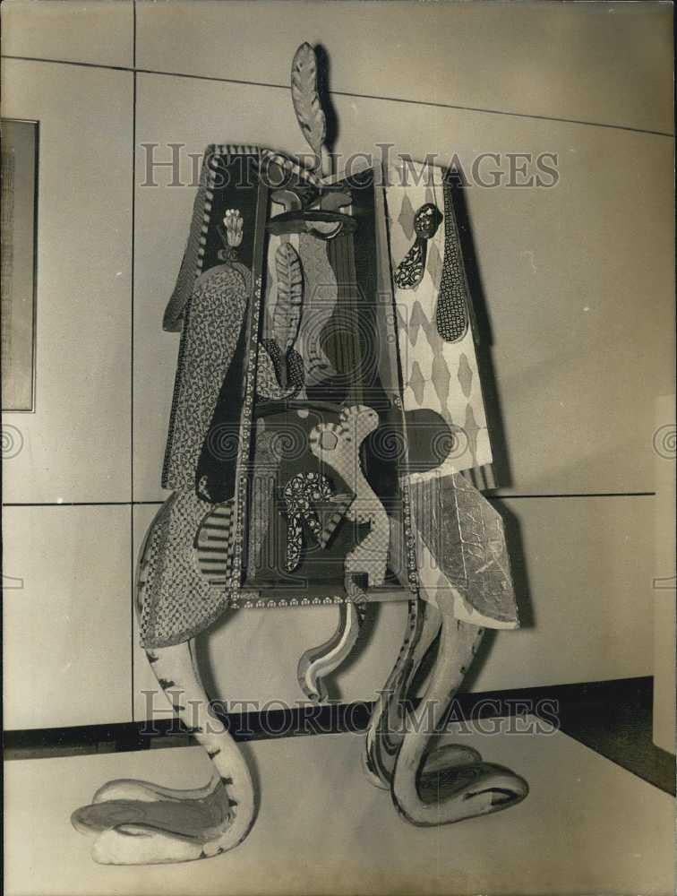 1972 Press Photo Contempory art at Museum of Modern Art in Paris - Historic Images