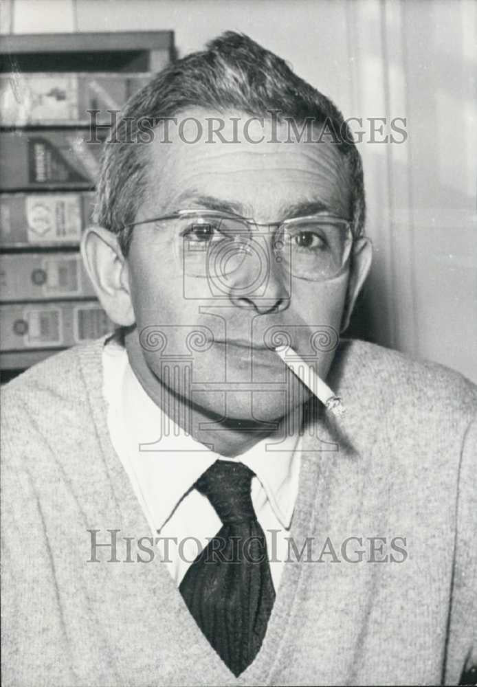 Press Photo Roger Grenier, French Writer - Historic Images