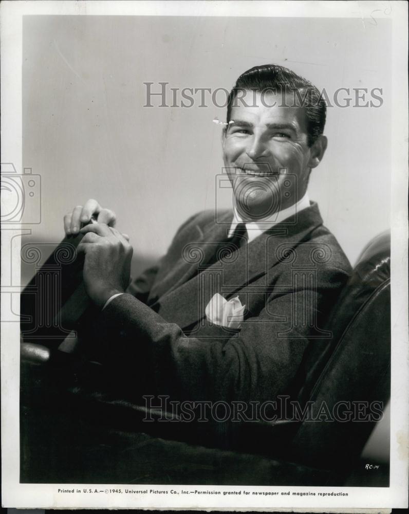 1945 Press Photo Canadian actor Rod Cameron - RSL57429 - Historic Images