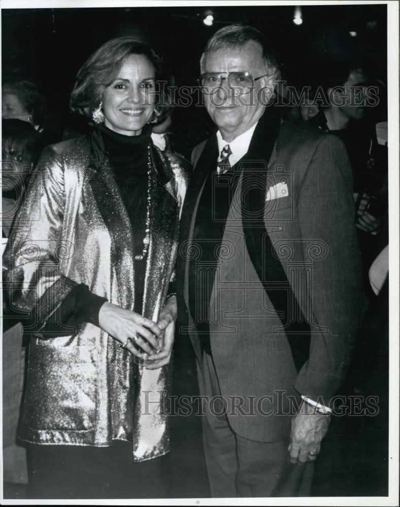 1990 Press Photo Freddie Fields, movie producer, wife Corinna - RSL56965 - Historic Images