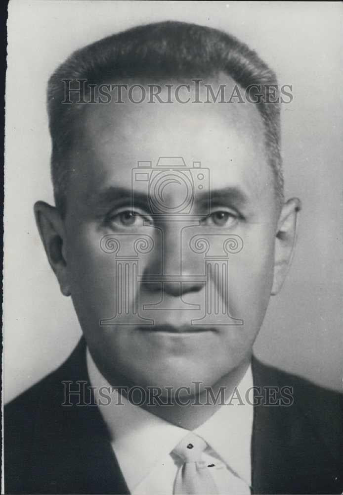 1963 Press Photo Mr Alexi Kossyguine, Russian diplomat - Historic Images