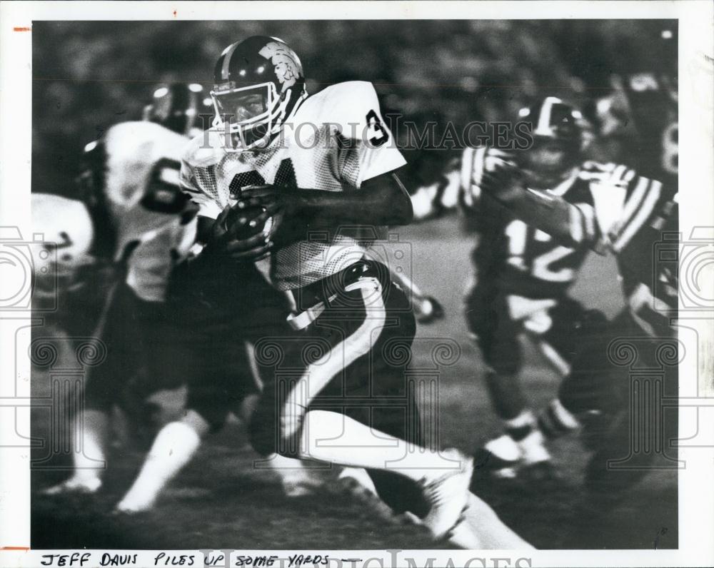 1982 Press Photo Lakewood High School Jeff Davis - RSL69663 - Historic Images