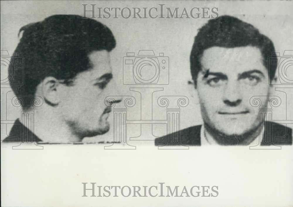 1961 Press Photo Douglas Fontana, sought for crime of bad check writing - Historic Images