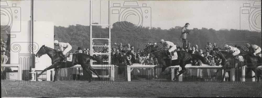 1951 Press Photo &quot;Tanteme&quot; wins at Arc De Triomphe horserace - Historic Images