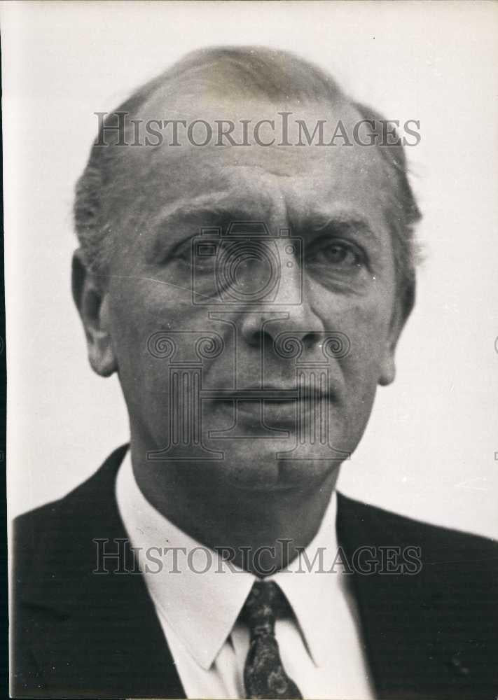 1969 Press Photo Mr Robert Andre Vivien ,, Sec of State of France - Historic Images