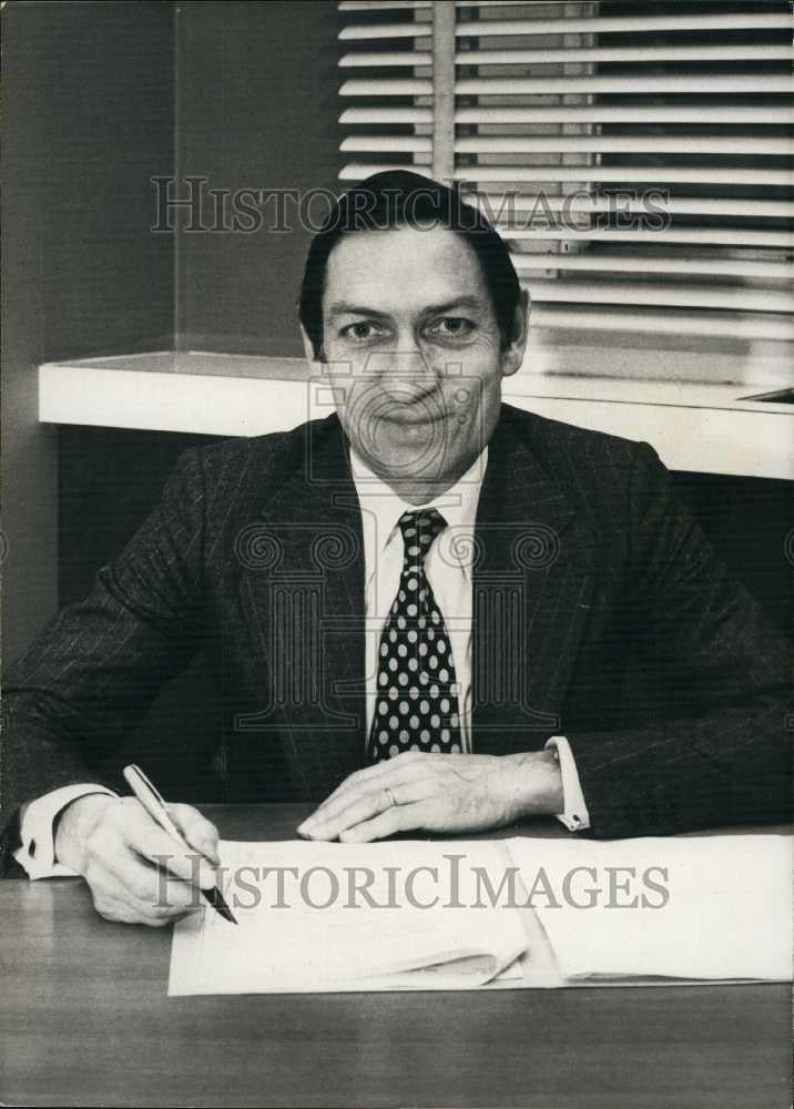 1979 Press Photo Mr Jacques Lombard, President of Citroen autos - Historic Images