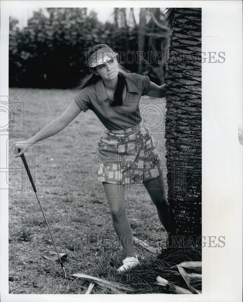 1975 Press Photo Sports Fashion McCall&#39;s Pattern 4467 for Golf Ensemble - Historic Images