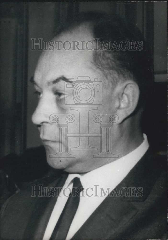 1975 Press Photo Alexander Shelepin, disgraced Russian politician - Historic Images