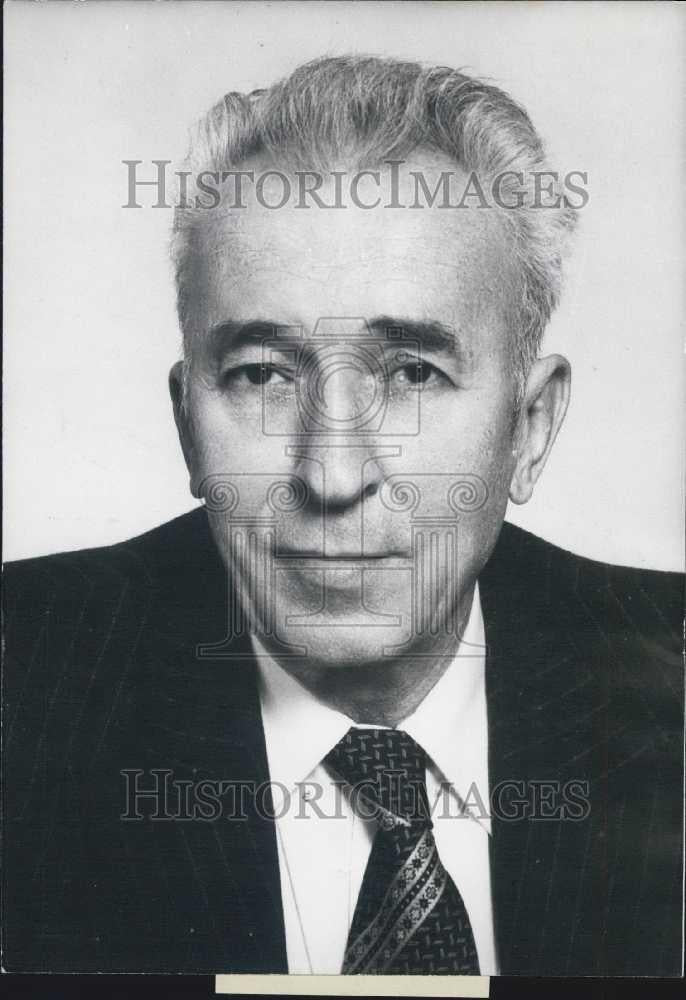 Press Photo Cvijetin Mijatovic, President of Yugoslavia - Historic Images
