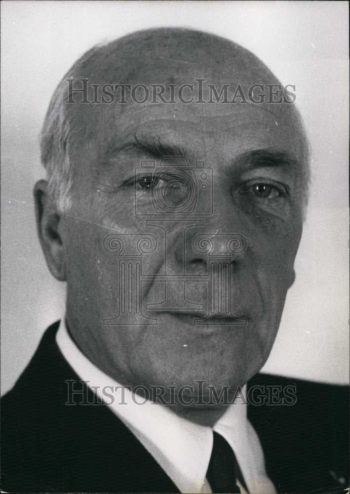 Press Photo Mr Achille Peretti,President of the National Assembly - Historic Images