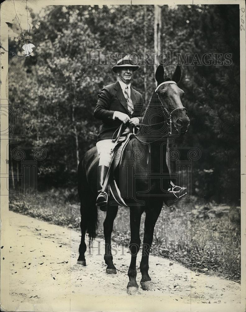 1936 Press Photo Publisher and Republican VP Nominee Col rank Knox - RSL50967 - Historic Images