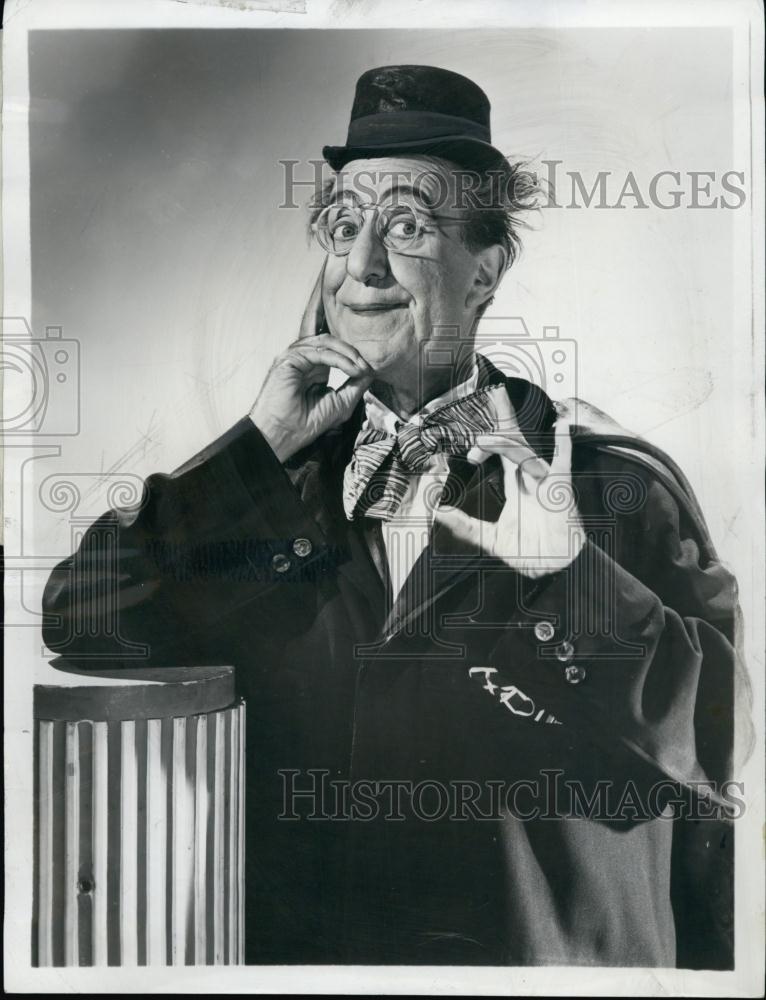 1957 Press Photo Comedian Ed Wynn &quot;The Protege&quot; - RSL57019 - Historic Images