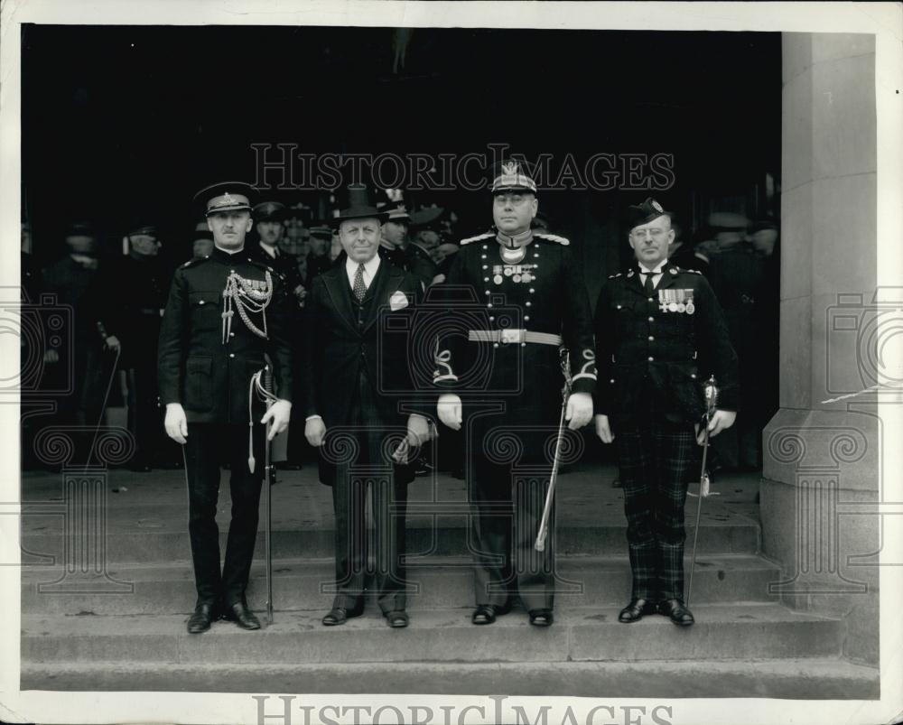 1934 Press Photo GovJB Joseph during visits at Ottawa Canada - RSL52423 - Historic Images