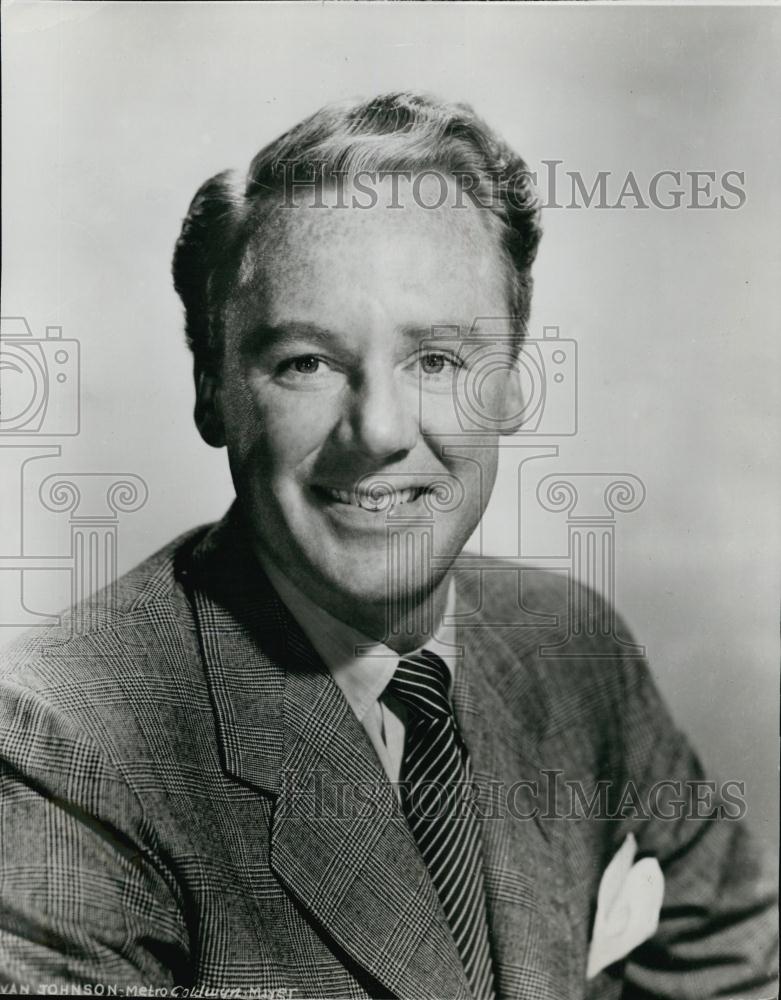 1955 Press Photo Van Johnson, American film and Television actor - RSL56819 - Historic Images