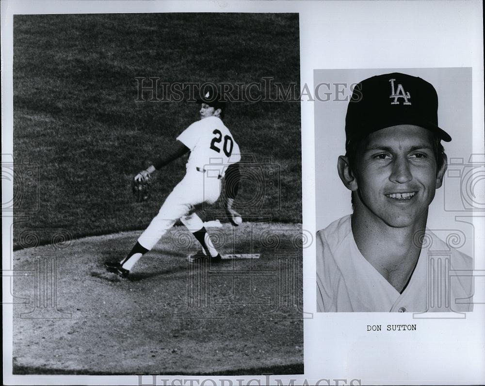 Press Photo Don Sutton, Pitcher - RSL74725 - Historic Images