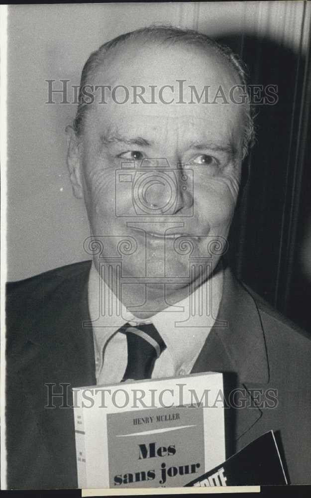 1980 Press Photo Henry Muller, editor, journalist &amp; writer dies at age 78 - Historic Images