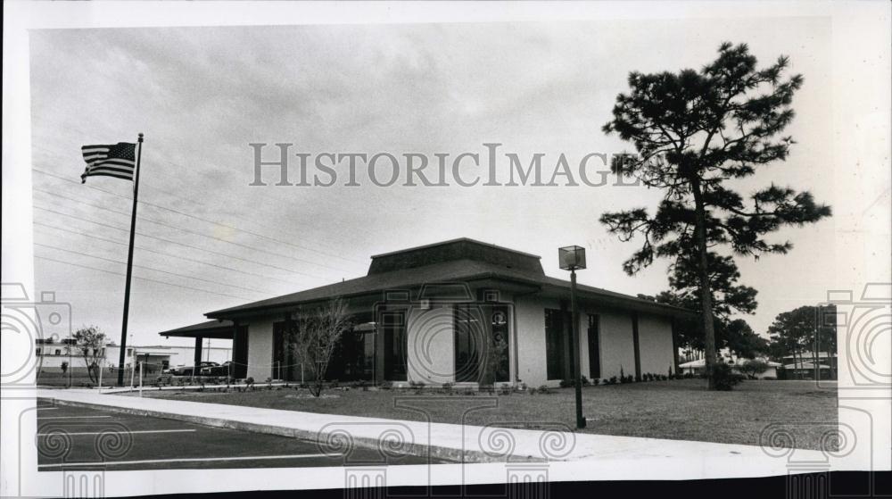 1975 Press Photo First National Bank of Clearwater, Florida - RSL69163 - Historic Images