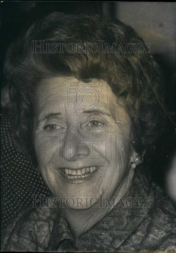 Press Photo Mrs Suzanne Massu,author &amp; wife of General Massu - Historic Images