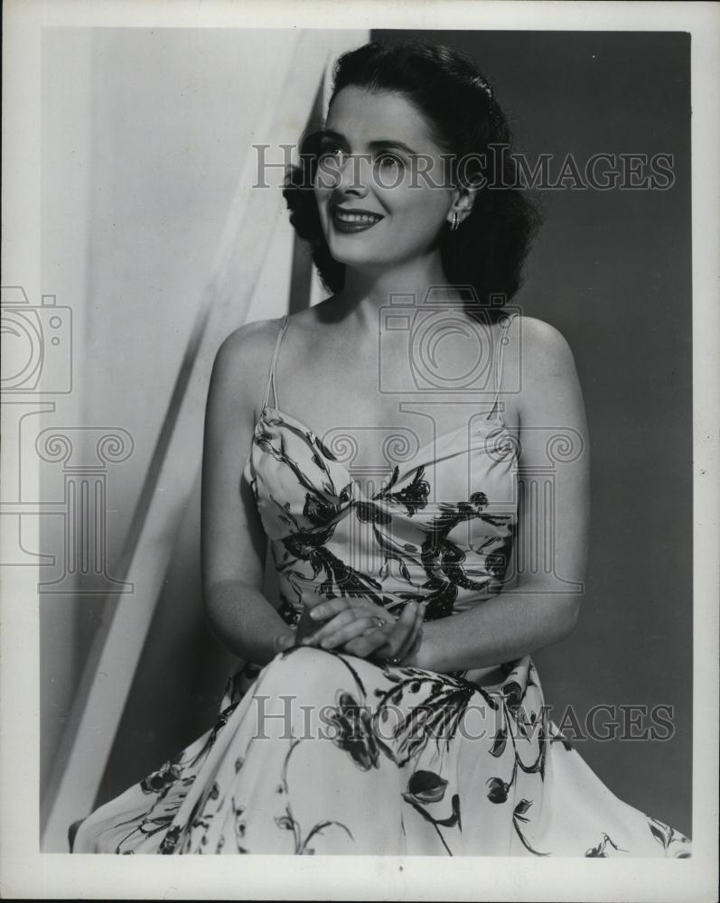 1950 Press Photo Star Lyric Soprano Jane Wilson - RSL48941 - Historic Images