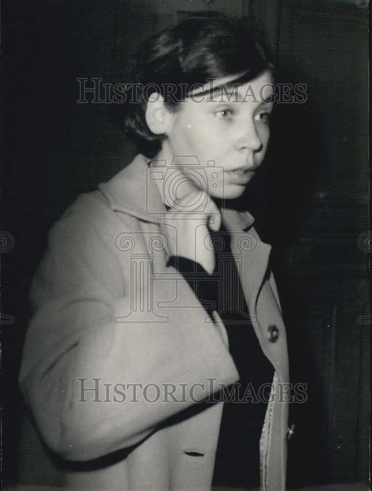 Press Photo Marianne Rittner in France - Historic Images