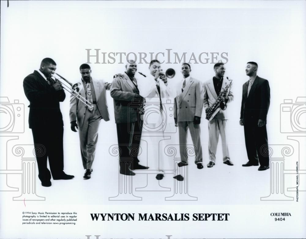 1994 Press Photo Popular Musicians Wynton Marsalis Steptet - RSL58663 - Historic Images