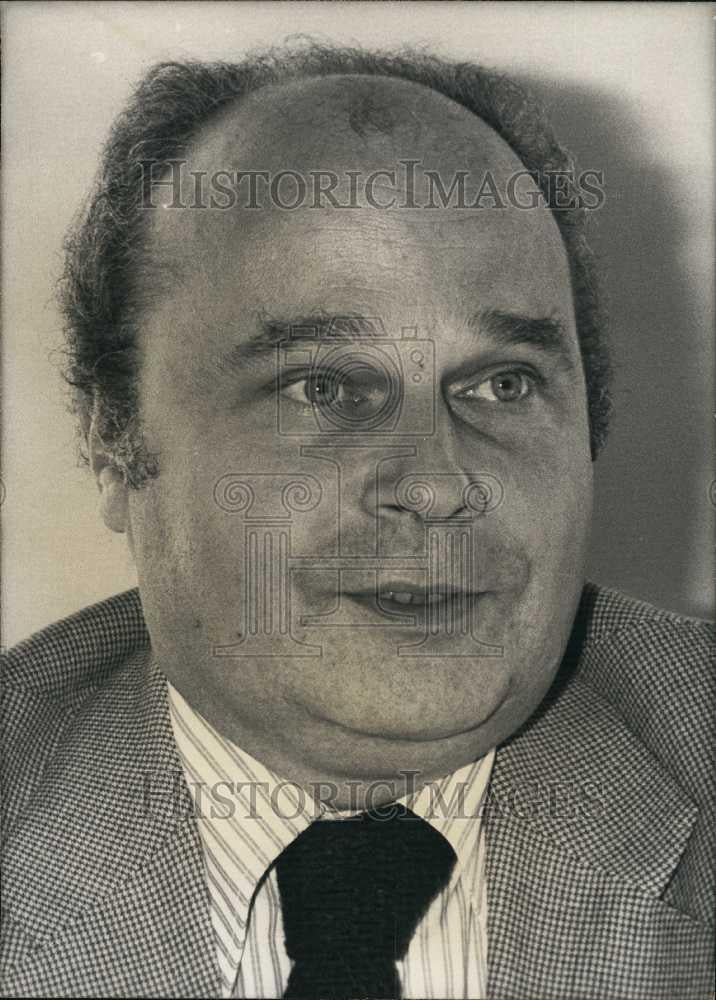 Press Photo Mr Roger Chinaud,French politician of the UDF - Historic Images
