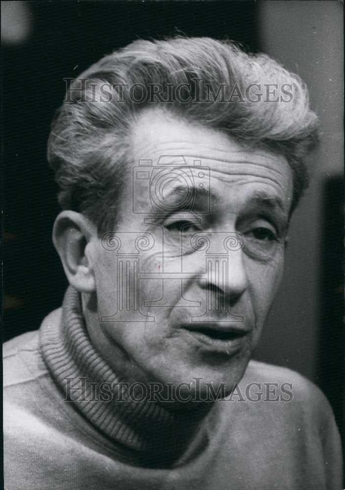 1970 Press Photo Portrait Painter Mac Audy - Historic Images