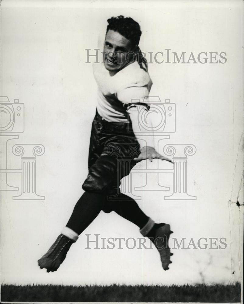 Press Photo Fred Lind, quarterback Football Player - RSL73031 - Historic Images