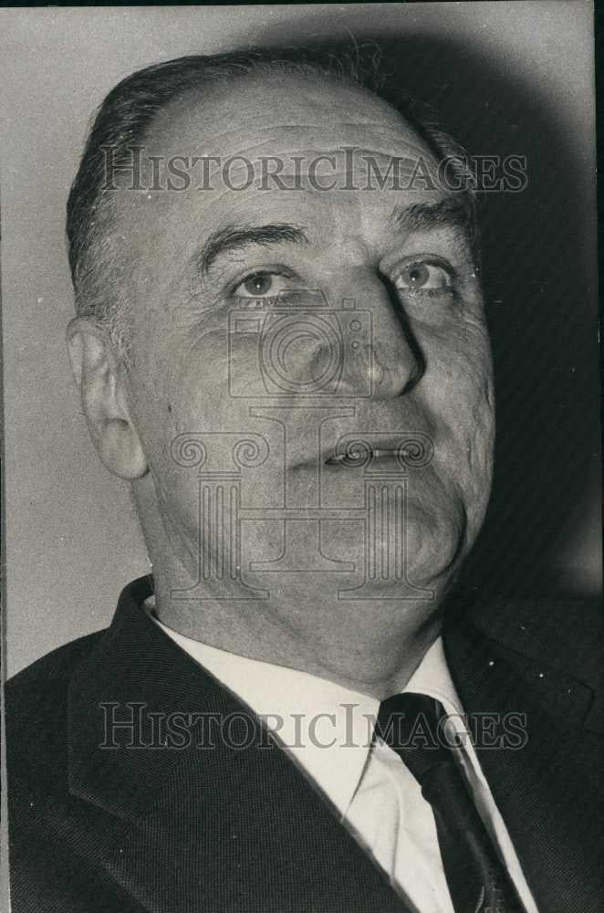 1965 Press Photo French Senator Pierre Marcilhacy Candidate for President - Historic Images