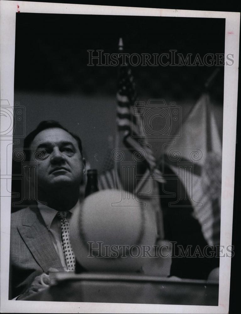 1970 Press Photo Governor Claude Kirk at St Louis Cardinal festivities - Historic Images