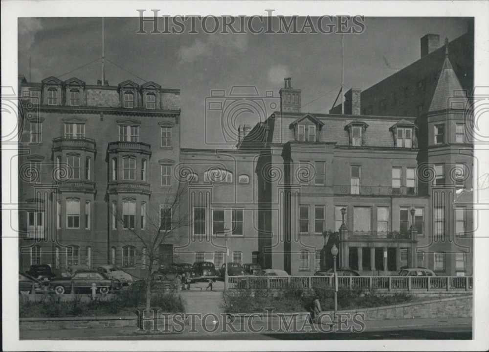 1951 Press Photo The building in Washington DC wher Germans were held - Historic Images