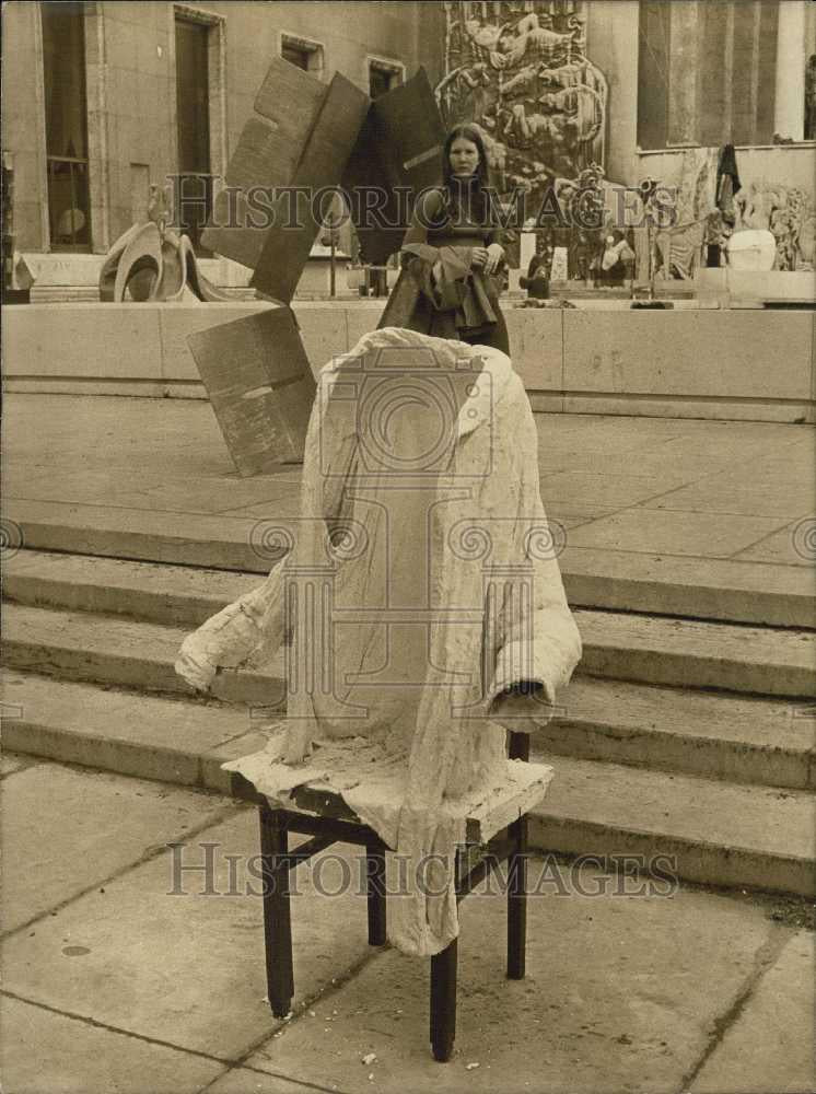 1973 Press Photo Art sculptures on exhibit in New York City - Historic Images