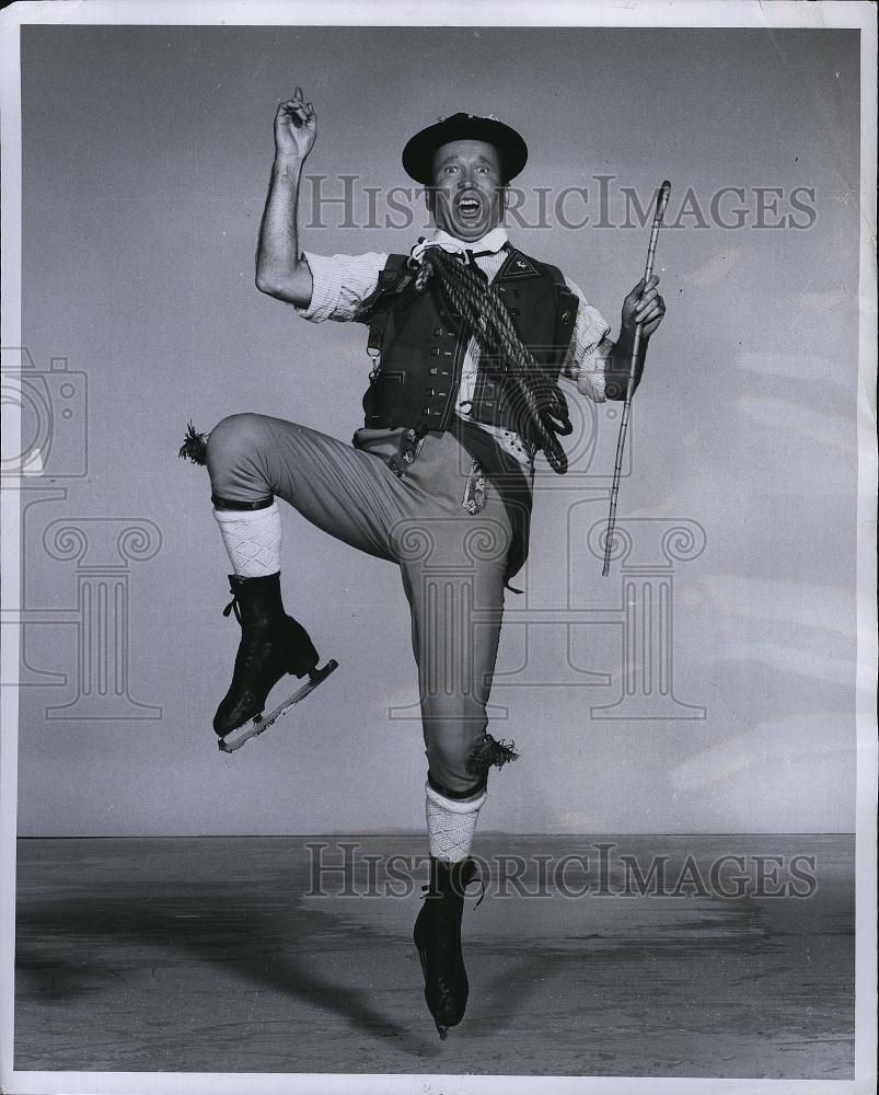 1970 Press Photo Mr Frick skating in the Ice Follies - RSL75957 - Historic Images