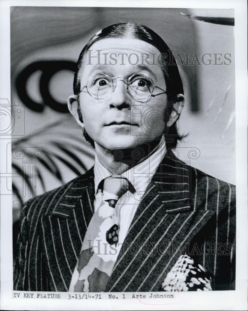 1971 Press Photo Actor Arte Johnson - RSL57183 - Historic Images