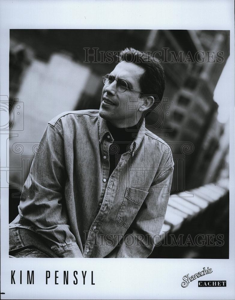 Press Photo Kim Pensyl American pop-jazz and New Age music keyboardist - Historic Images