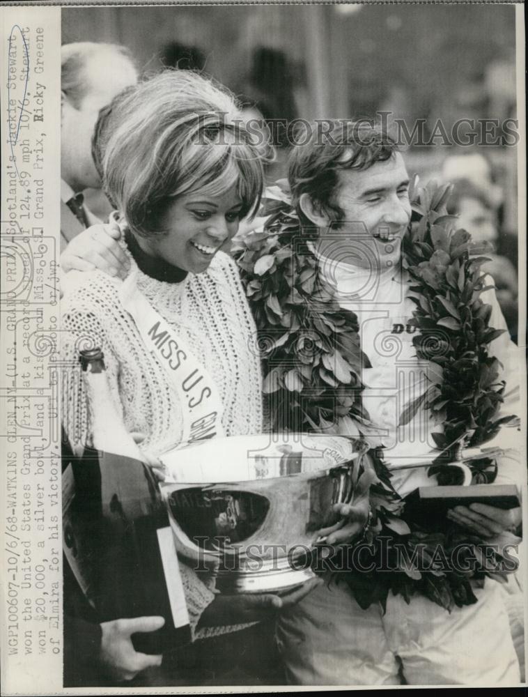 1969 Press Photo Scotlands Jackie Stewart Race car driver - RSL55851 - Historic Images