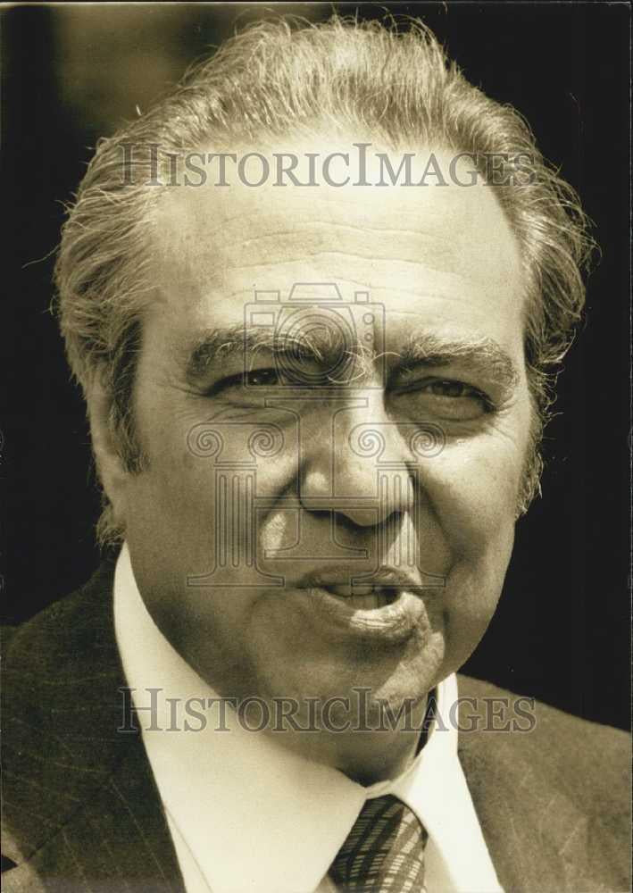 Press Photo Francois-Xavier Ortoli Vice President Eurpoean Communist Commission - Historic Images