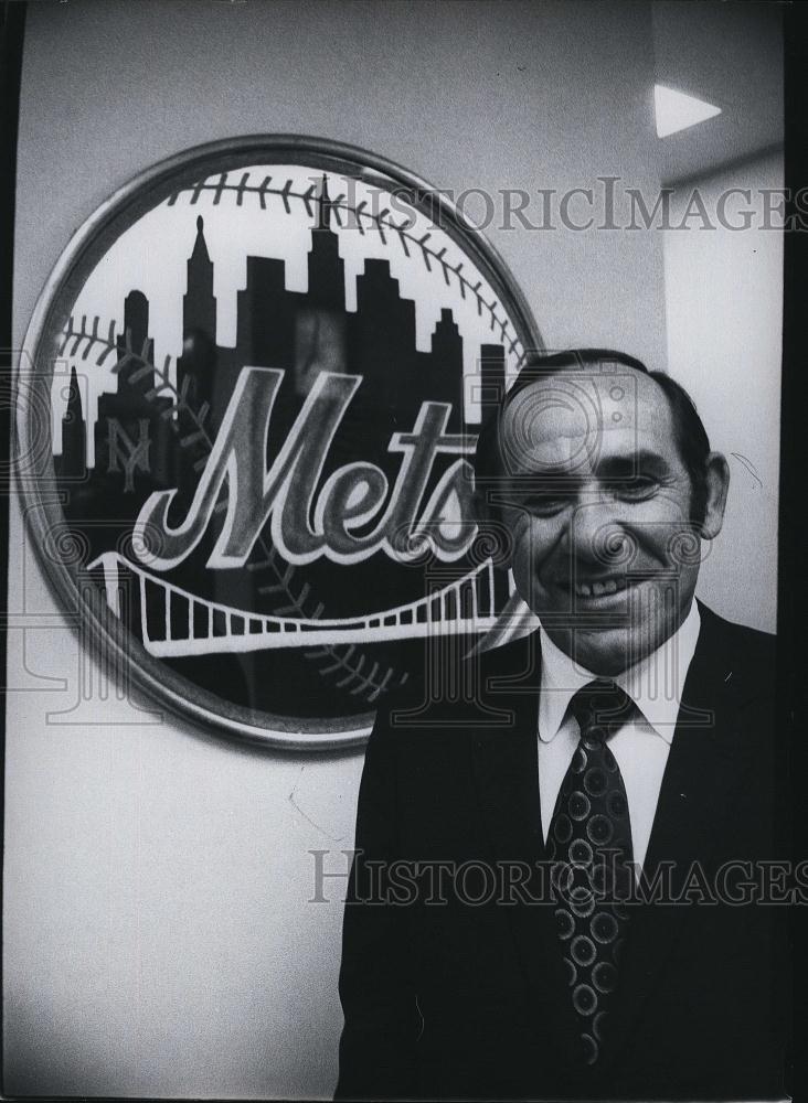 1972 Press Photo Yogi Berra of the NY Mets - RSL76119 - Historic Images