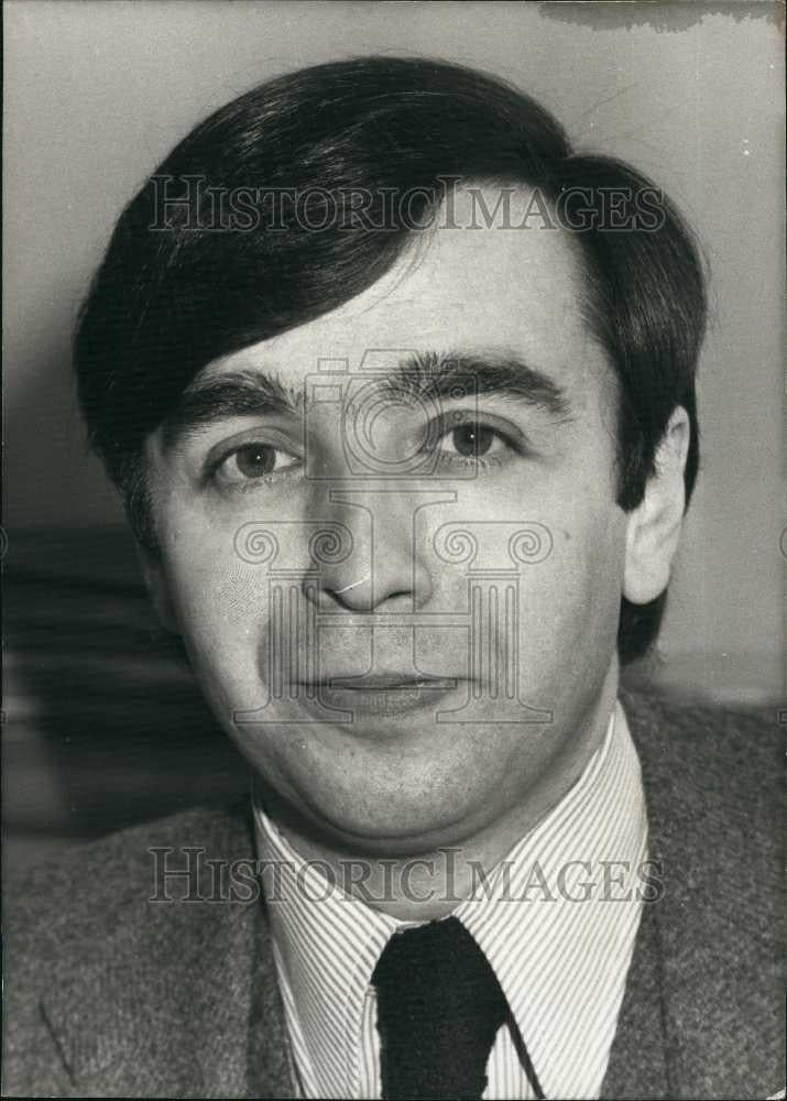 1979 Press Photo Mr Henri Pigeat, president of Intl Communication Institute - Historic Images