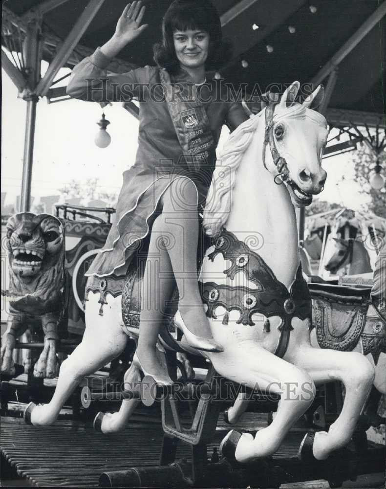 1968 Press Photo Odette Pauly named &quot;Esmeralda 1968 &quot; - Historic Images