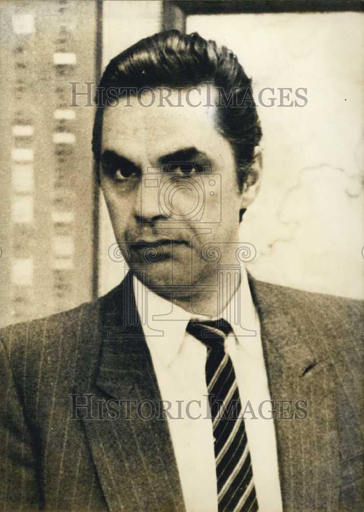 1982 Press Photo Mr Rene Lucet of france who has committed suicide - Historic Images