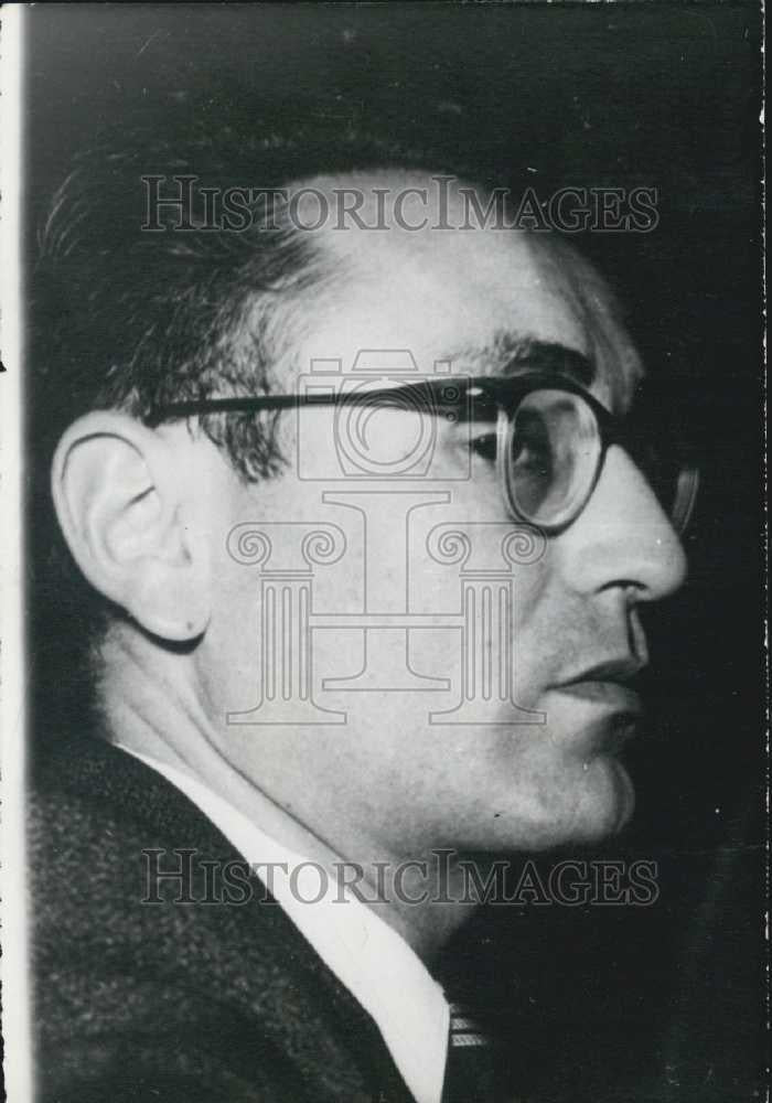 1961 Press Photo Mr Ben Khedda, Minister of Social affaris for Tunis - Historic Images