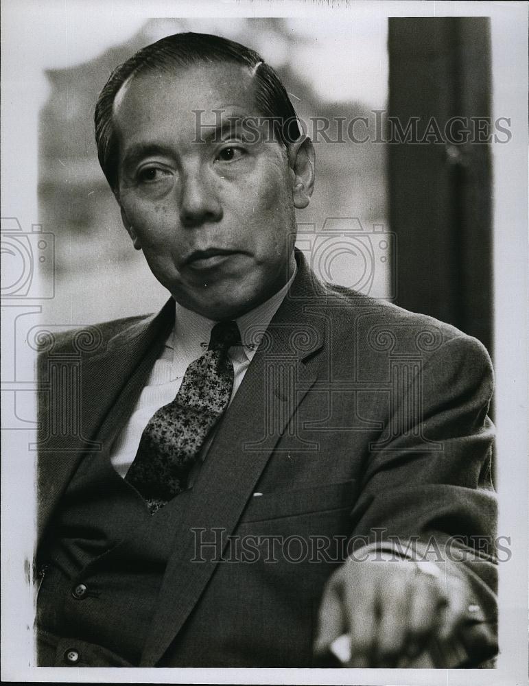 1965 Press Photo Toshikazu Kase,Foreign Minister of Japan - RSL72467 - Historic Images