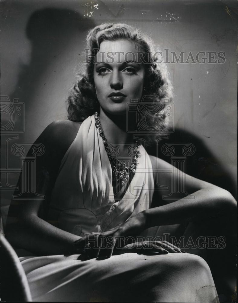 1944 Press Photo Singer Actress Cobina Wright - RSL84281 - Historic Images