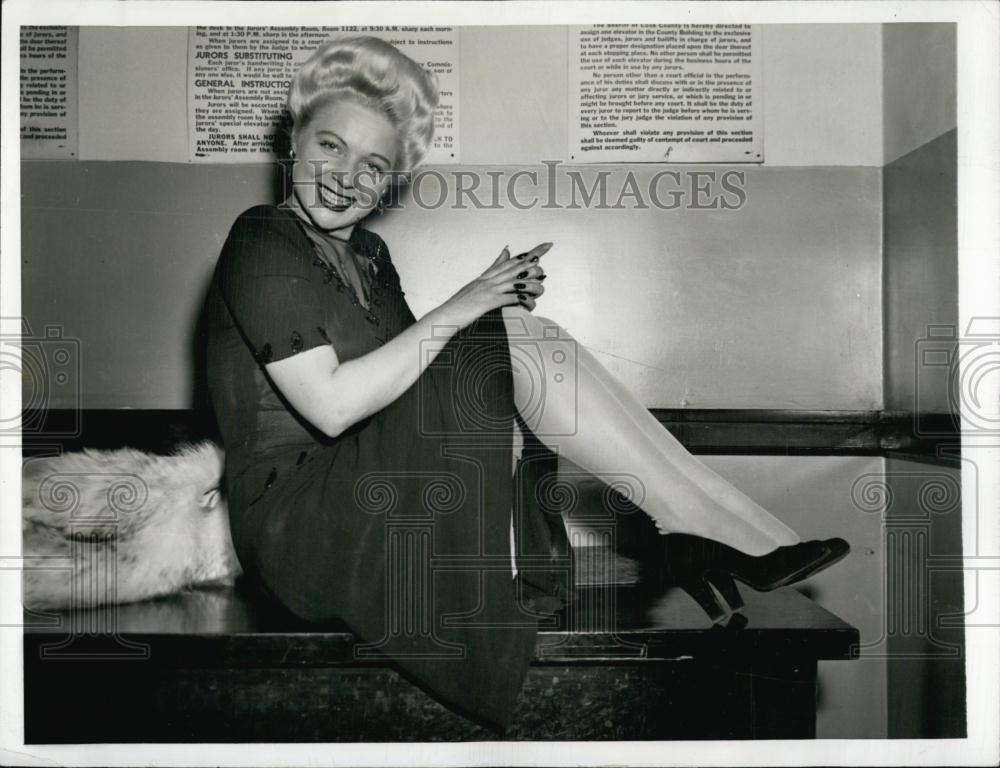 1942 Press Photo Mary Marshall Orchestra Leader - RSL52547 - Historic Images