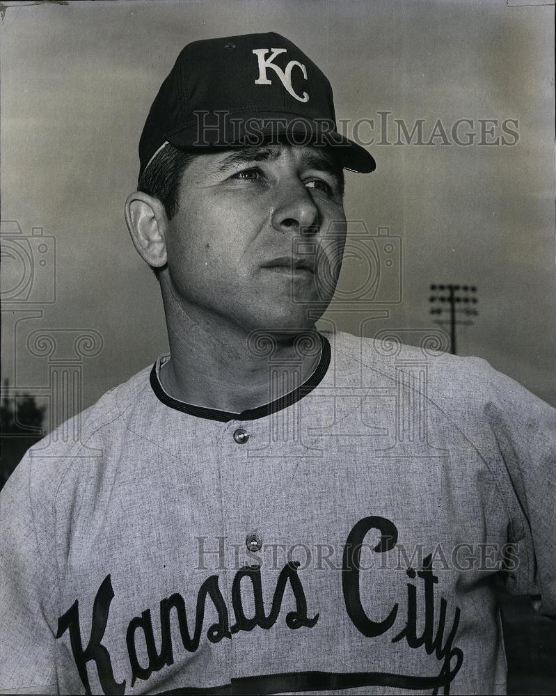 1969 Press Photo Kansas City Royals Player Galen Cisco - RSL75499 - Historic Images