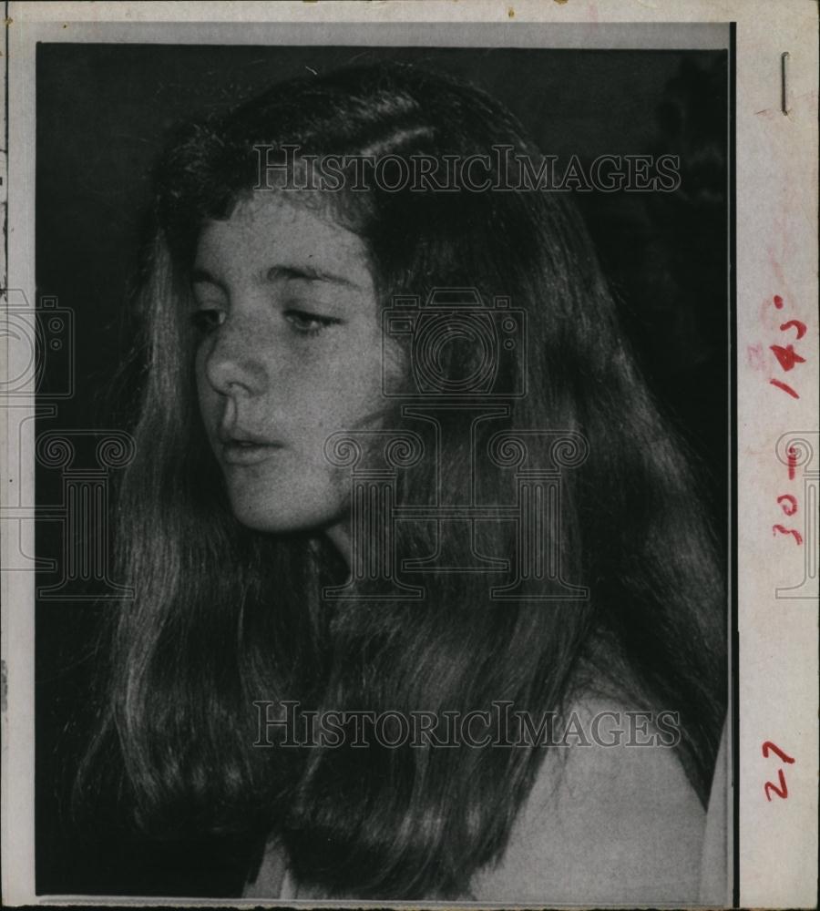 1970 Press Photo Caroline Kennedy, Daughter of Late President Kennedy - Historic Images