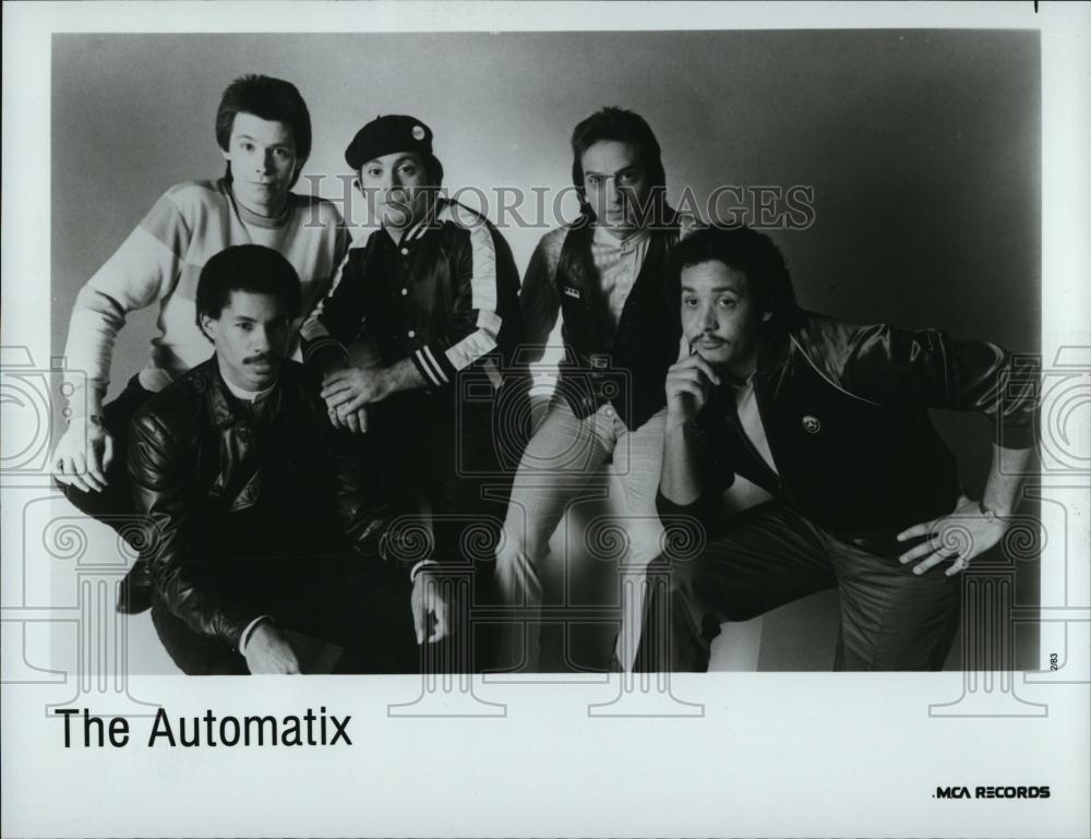 Press Photo Band &quot;The Automatix&quot; on MCA Records - RSL07331 - Historic Images