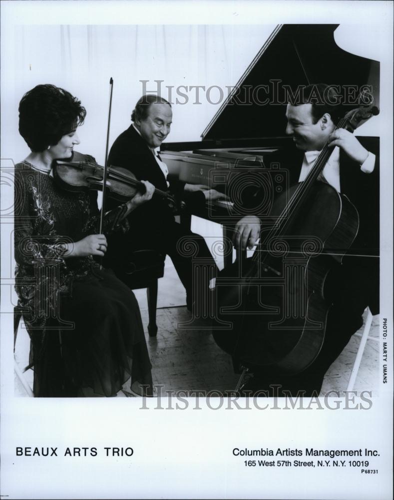 Press Photo Beaux Arts Trio Musicians Entertainers - RSL84197 - Historic Images
