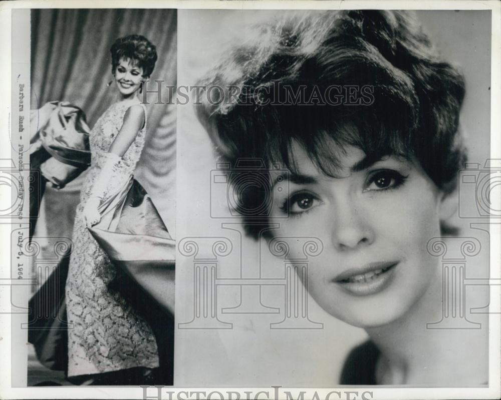 1964 Press Photo Barbara Rush stars in &quot;The Young Phildelphians&quot; - RSL04765 - Historic Images